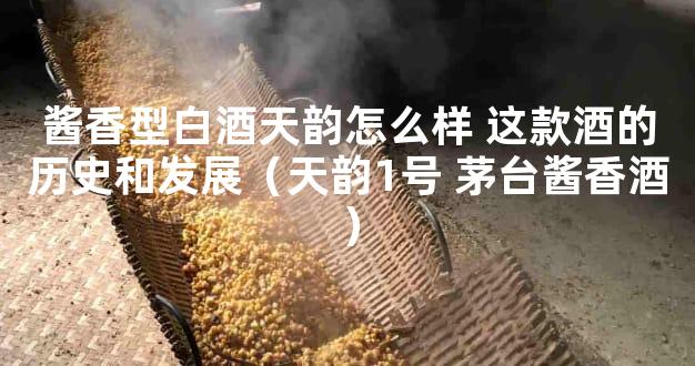 酱香型白酒天韵怎么样 这款酒的历史和发展（天韵1号 茅台酱香酒）